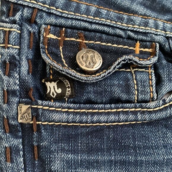 Mer Denim Flare Leg Jeans Women’s Size 27/32 - Picture 8 of 13